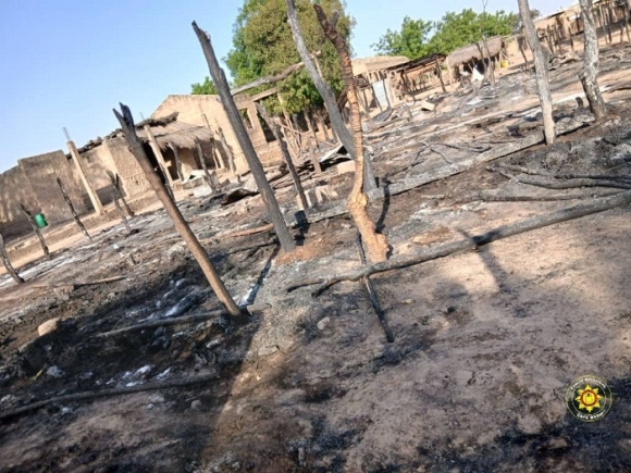 Upper West Region: Firefighters contain market blaze, avert spread to shops