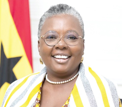Emelia Arthur, Minister of Fisheries and Aquaculture Development