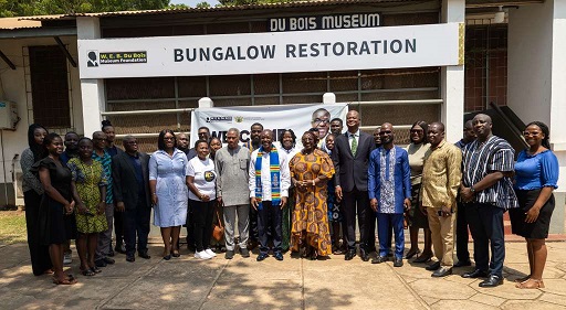 Speaker of Parliament leads delegation to Du Bois Centre for heritage restoration launch