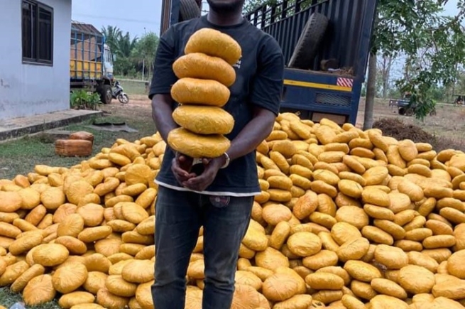 Police seize 4,000 parcels of suspected narcotics in trailer at Dambai