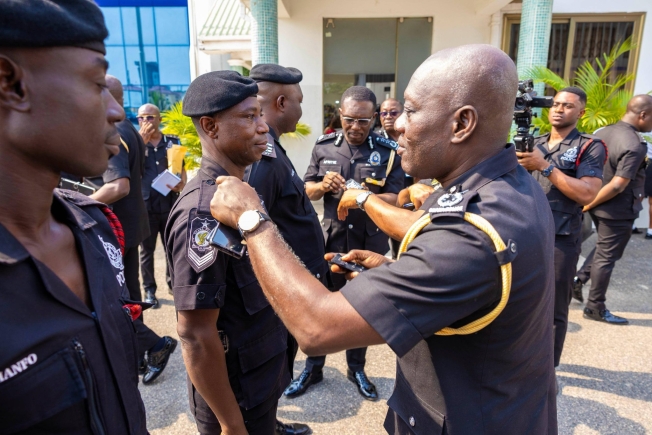 IGP Yohuno promotes 12,802 police officers in the first six weeks of 2026