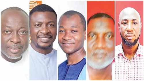 Baba Jamal Mohammed Ahmed  — NDC, Ibrahim Iddrisu — LPG, Baba Ali Yussif — NPP, Mohammed Umar Sanda —Independent, David Kanor — Independent