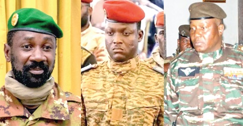The military leaders of Mali, Burkina Faso and Niger
