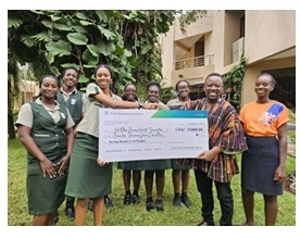 Students of TIS donate GH¢17,000 to Nii Okai’s Saving Hearts Foundation 