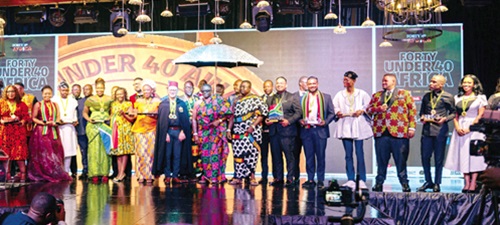 The awardees after the event