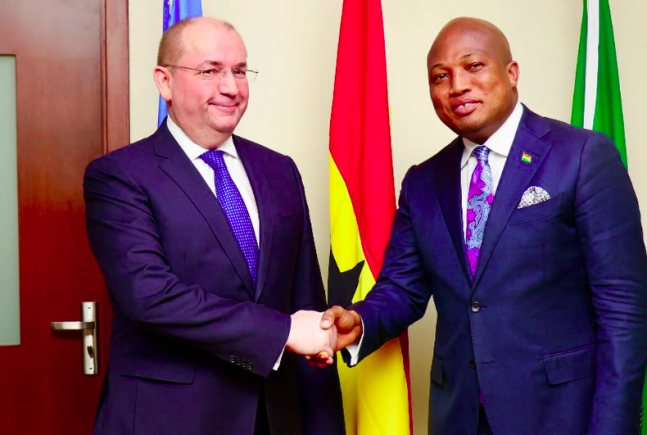 Russian envoy pledges cooperation as Ghana registers formal protest over "atrocious conduct" of alleged national