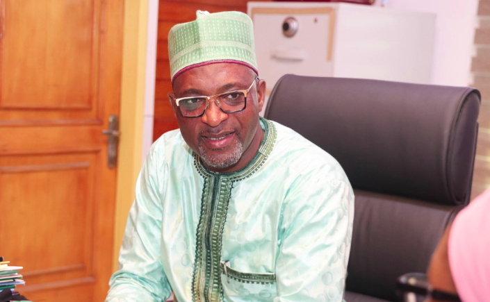 The Interior Minister, Mohammed Mubarak Muntaka