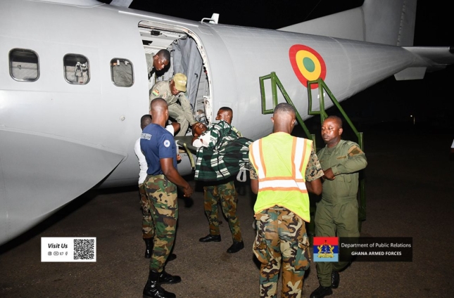 Ghana Armed Forces evacuates 3 injured survivors of Burkina Faso terror attack
