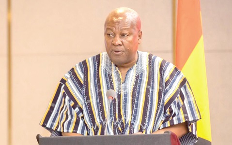 President John Dramani Mahama 