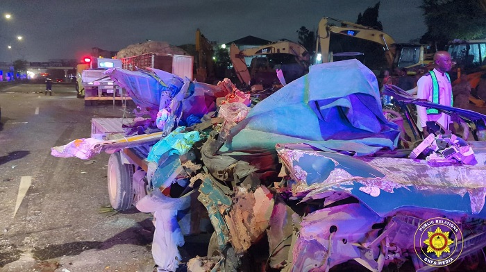 Two dead, 19 injured in multi-vehicle crash on N1 in Accra
