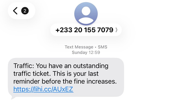 Don’t pay fake traffic fines, report scam messages to police