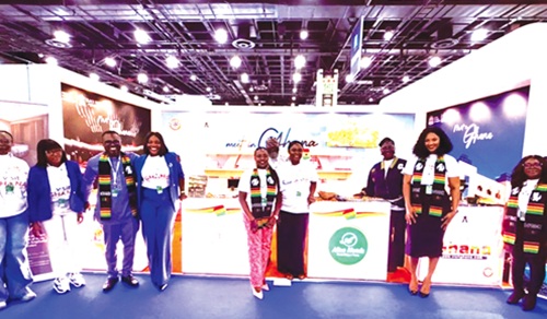  Ghana's stand at Meetings Africa