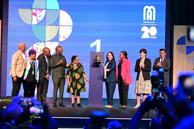  Ghana's stand at Meetings Africa