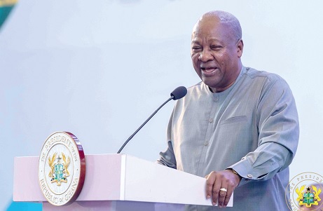 President John Mahama (inset) addressing GNAT’s 7th Quadrennial and 54th National Delegates Conference