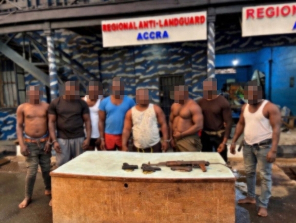 Police arrest six suspected land guards after gun battle at Trasacco