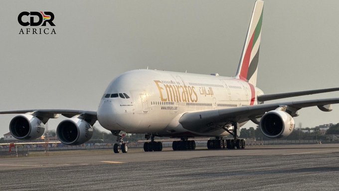 Emirates A380 makes rare emergency landing in Accra after smoke warning