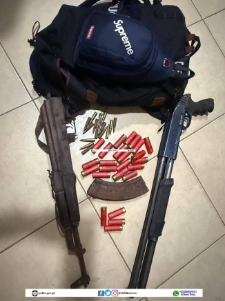 Police foil new Year Eve's robbery attack; two armed suspects killed during shootout