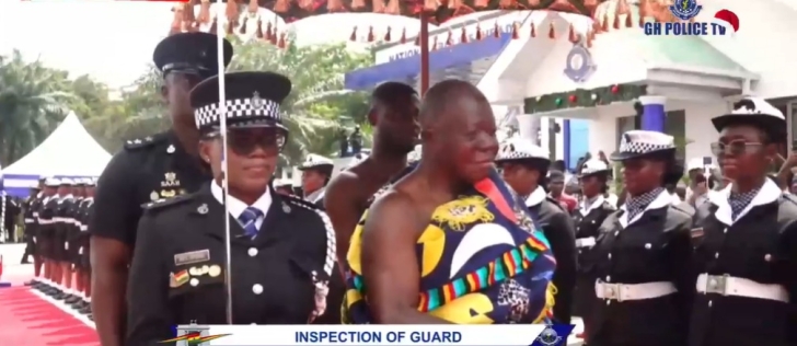PLAYBACK: Asantehene pays historic visit to police headquarters in Accra