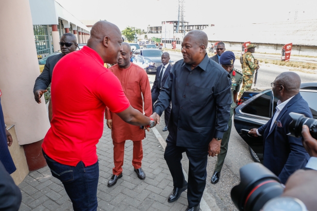 President Mahama pledges government support to Graphic Communications Group Ltd.