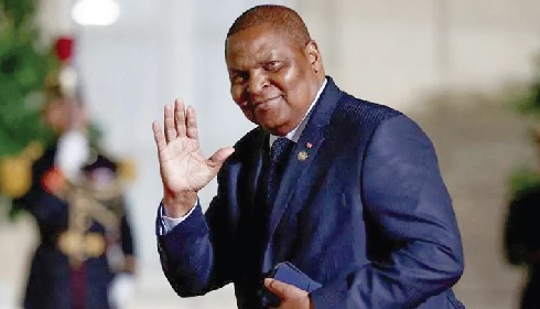 President Faustin-Archange Touadéra