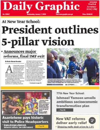 Cheers to a New Year of amazing successes. Grab Today's Daily Graphic For Free.