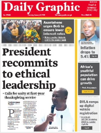 Cheers to a New Year of amazing successes. Grab Today's Daily Graphic For Free.