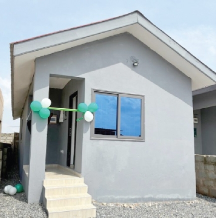 The newly constructed one -bedroom house The newly constructed one -bedroom house