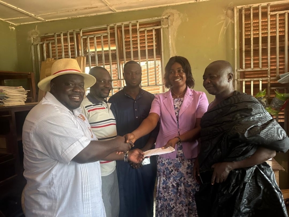 Obour steps in to complete Juaso-Yawkei JHS block with cash donation