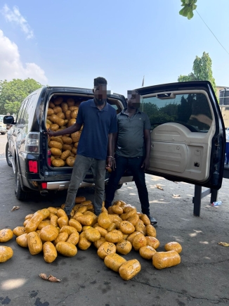 Tema Police intercept over 1,600 parcels of suspected narcotic drugs
