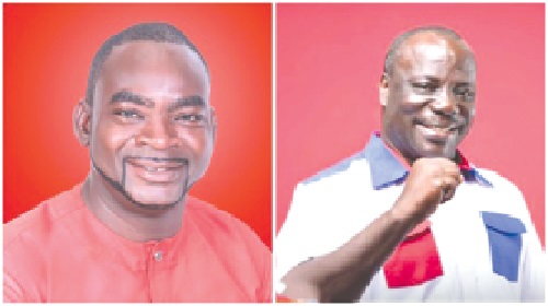 Daniel Nsala Wakpal, NDC Candidate, Matthew Nyindam, NPP Candidate