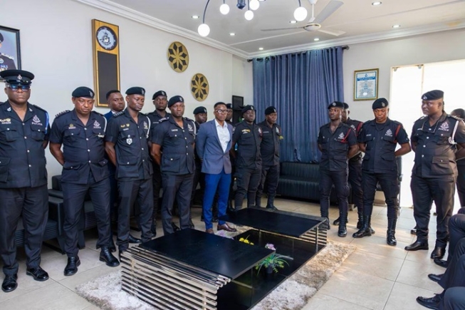 IGP Yohuno promotes 17 policemen for exemplary conduct