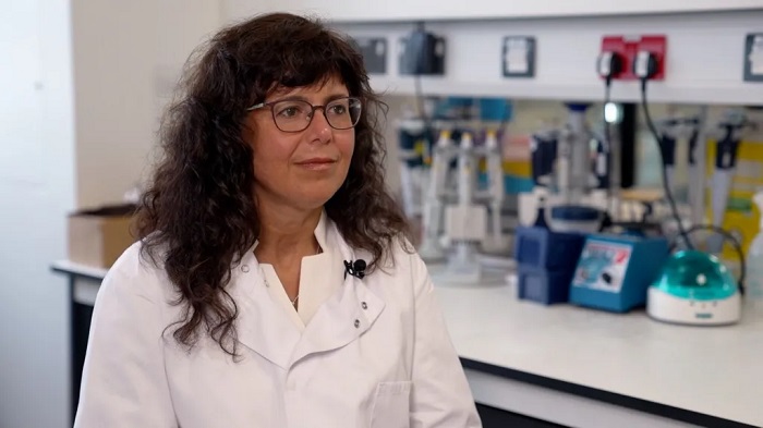 Dr Giovanna Lalli, from LifeArc, says her team are looking at the presence of three proteins in the blood that have been linked to Alzheimer's