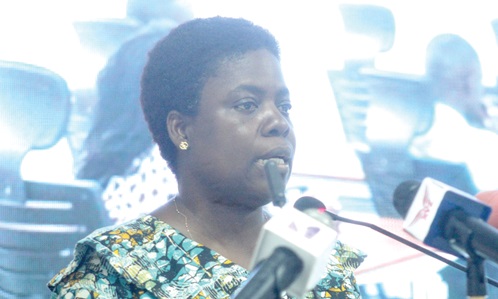 Dr Naalamle Amissah (inset), Senior Lecturer, UG, providing an overview of the Erasmus ImPreSSion Project. Photo: ESTHER ADJORKOR ADJEI