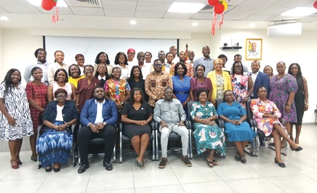 Stakeholders after the meeting