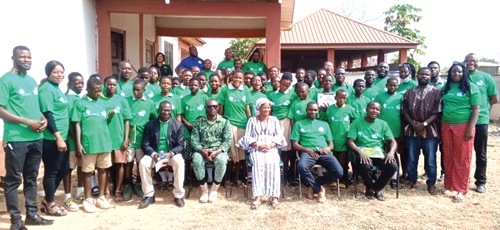 Stakehoders, including students, development partners who attended the festival