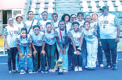 • Some of the players of the Royal Ladies expected to represent Ghana at the Africa club championship