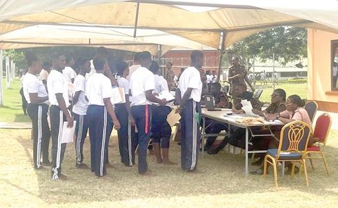 Some applicants going through the screening process