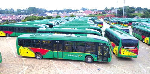 FLASH BACK: The Aayalolo buses at the terminal