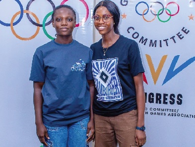 • Elizabeth Serwaa Oduro (left) and Henritta Naa Ayele Armah will undergo specialised training in France and Germany, respectively