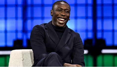 Khaby Lame, Influencer &amp; Content Creator, on centre stage during opening night of Web Summit 2025 at the MEO Arena in Lisbon, Portugal