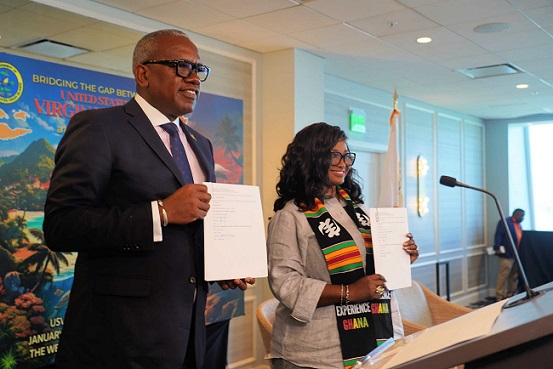 Virgin Islands and Ghana formalise growing ties with Trade and Tourism Agreement