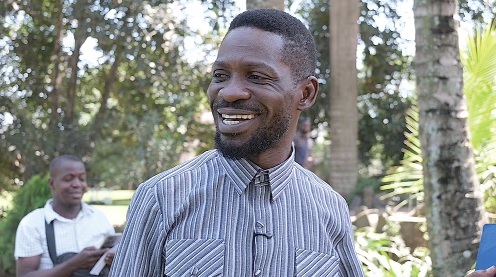Robert Kyagulanyi Ssentamu, aka Bobi Wine — Uganda opposition presidential candidate 
