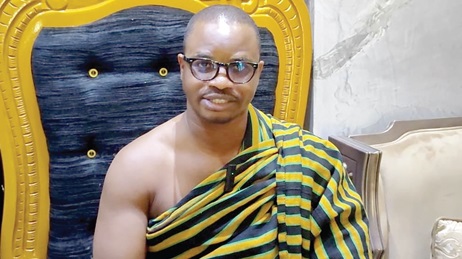 Nana Nteboah Prah IV, Divisional Chief of Prestea Himan.