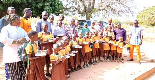 Some of the beneficiaries with their parents