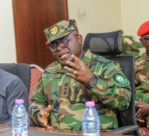 Maxwell Obuba Mantey (3rd from left), Director-General, Narcotics Control Commission; Haruna Iddrisu, Minister of Education; Ernest Brogya Genfi (4th from right), Deputy Minister of Defence, and other dignitaries. Picture: ERNEST KODZI