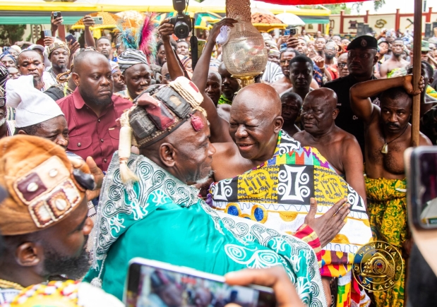 Yagbonwura's historic visit to Asantehene at Manhyia Palace and how it strengthens peace, unity