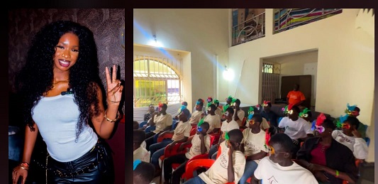 Afropop Star FADU adopts Motherly Love Home, pledges ongoing support