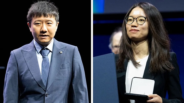 Mathematicians Yu Deng and Hong Wang are China's first Fields Medal recipients