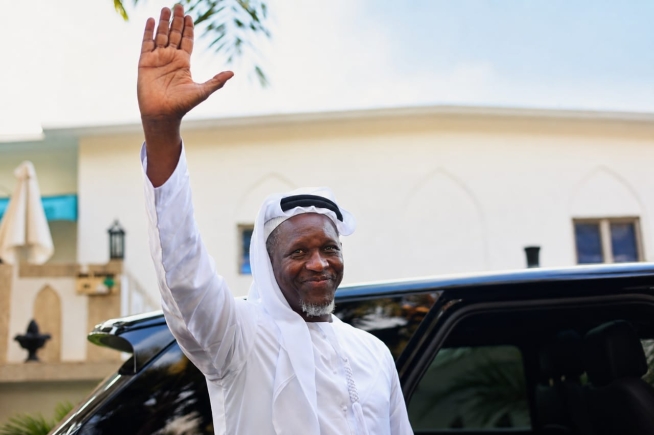 The Founder and Party Leader of the Economic Freedom Fighters (EFF), The Gambia, Prince Ebrahim Sanyang