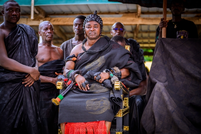 Assistant Commissioner of Immigration enstooled Gyaasehene of Akyem Bosome